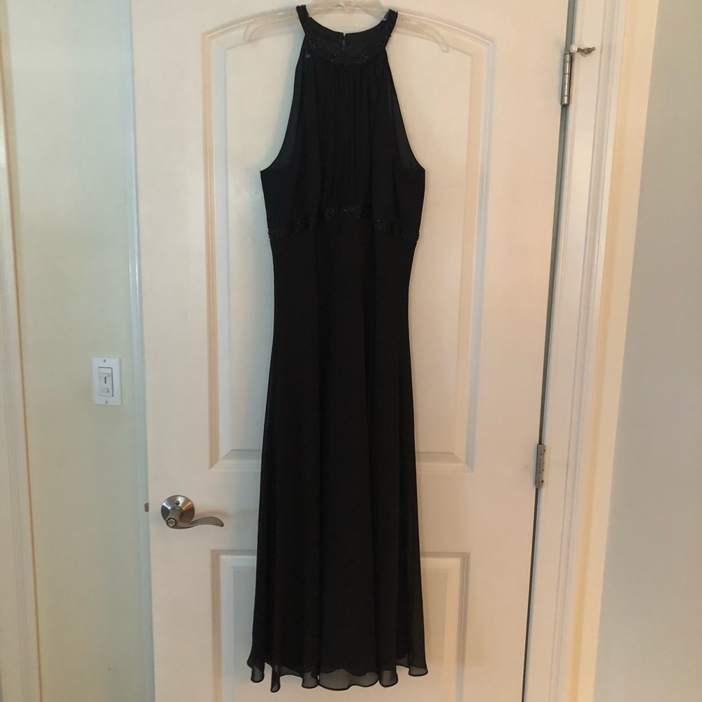 Black cocktail dress